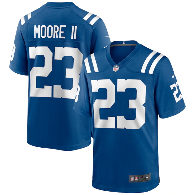 mens nike kenny moore ii royal indianapolis colts game jersey
